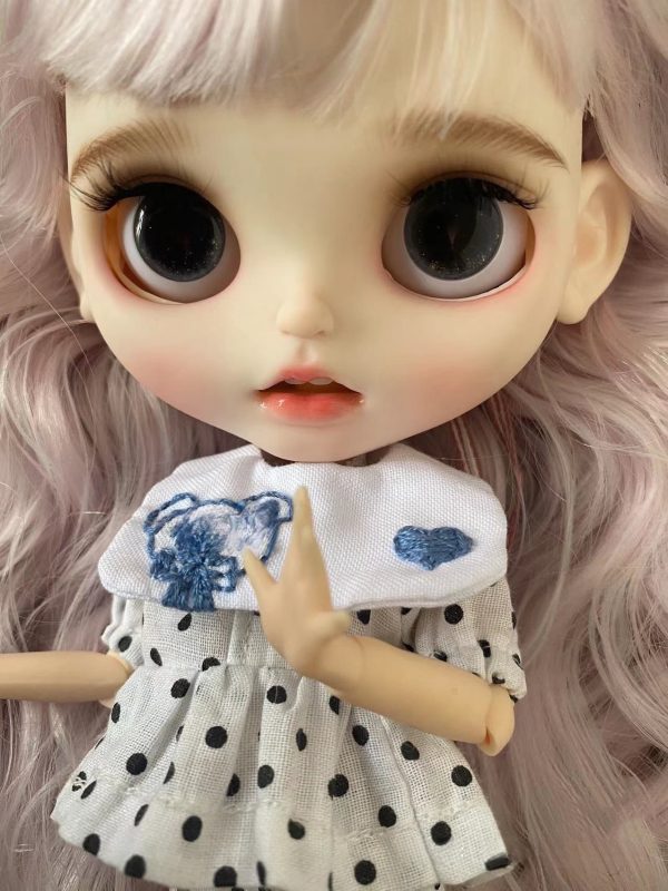 Custom White Skin Blythe Doll Finished - 图片 8