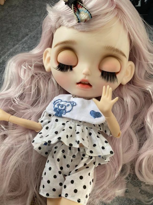 Custom White Skin Blythe Doll Finished - 图片 2