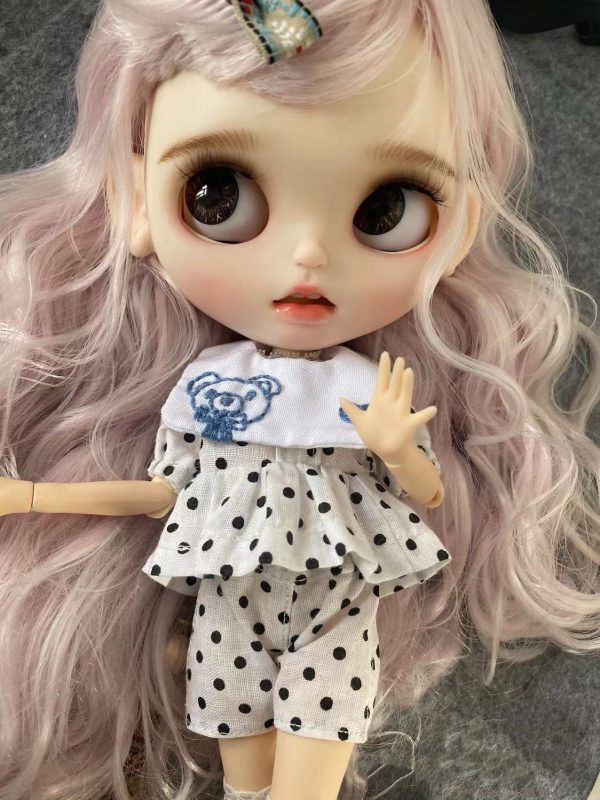 Custom White Skin Blythe Doll Finished - 图片 3