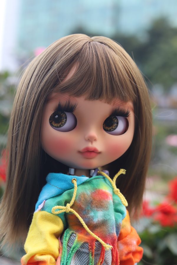 Custom  Tan Skin Blythe Doll Finished - 图片 5