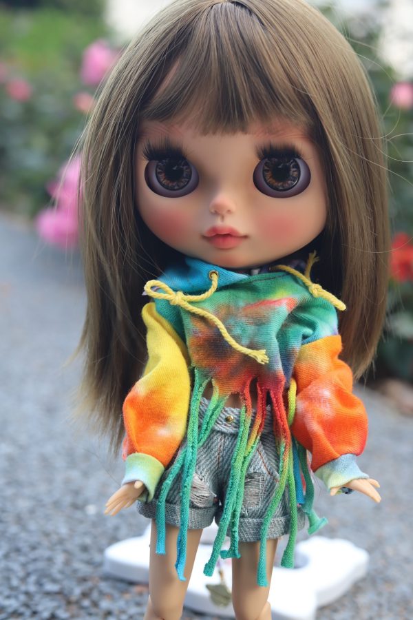 Custom  Tan Skin Blythe Doll Finished - 图片 6