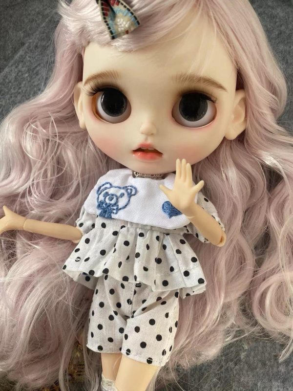 Custom White Skin Blythe Doll Finished - 图片 6
