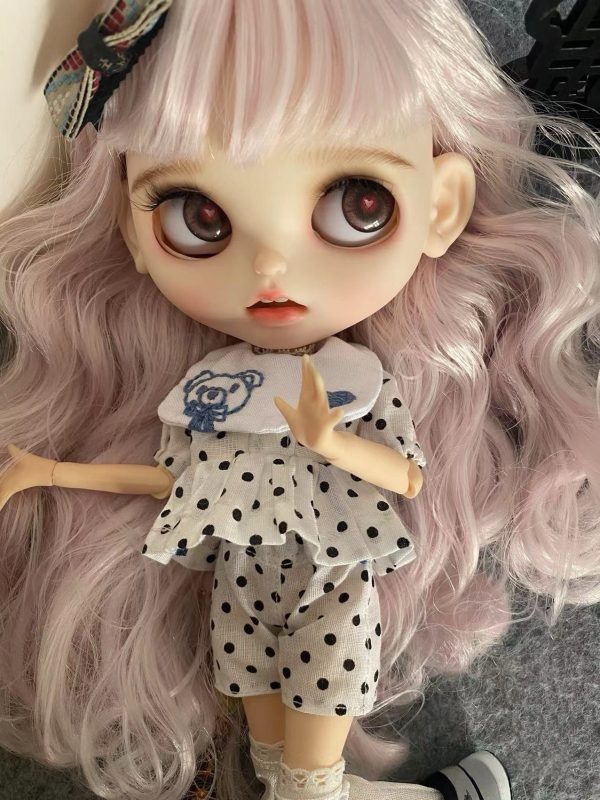 Custom White Skin Blythe Doll Finished - 图片 7